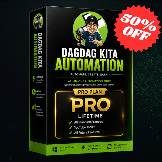 LIFETIME: Dagdag Kita Automation Pro